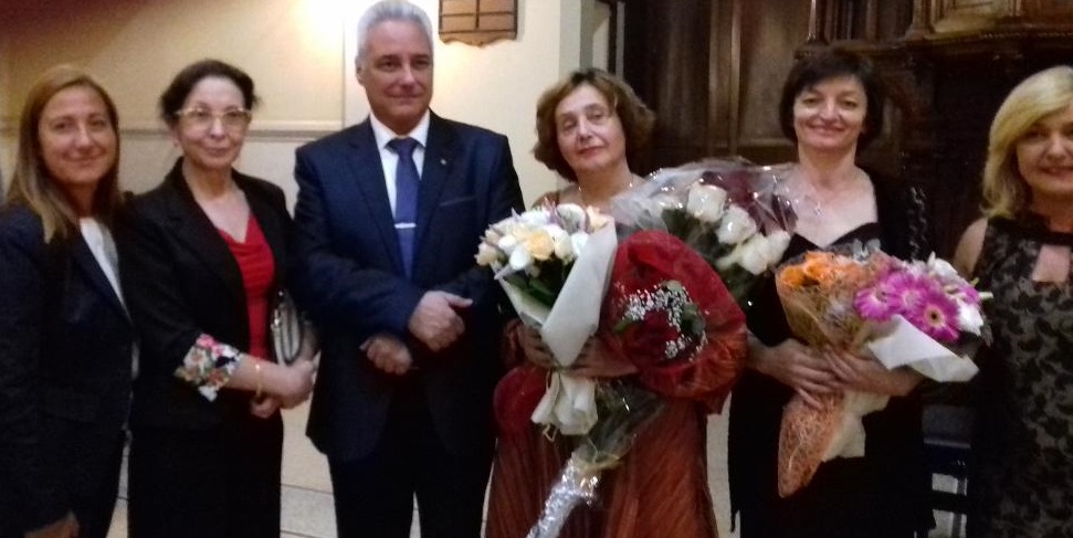 С посланика Марин Райков на концерт, организиран от асоциация "Паралел 43", която администрира българското училище в Рим